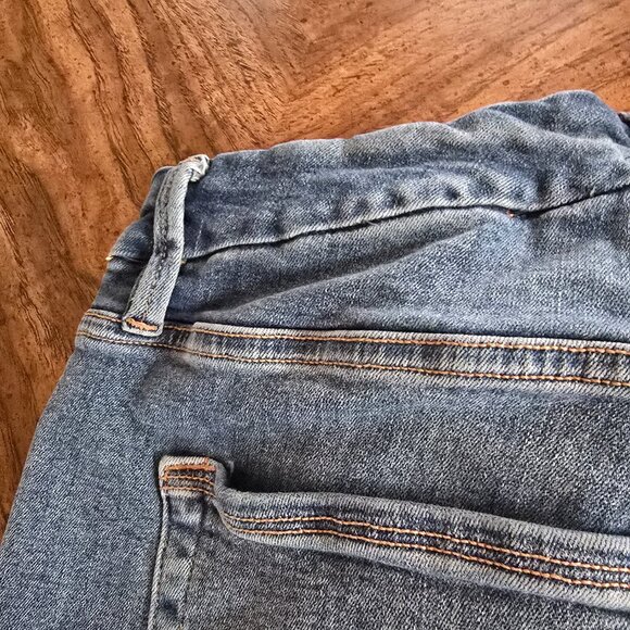 Good American Women's (16) Blue Jeans Indigo 402 Stretch Zipper w/Button Closure - Picture 16 of 16